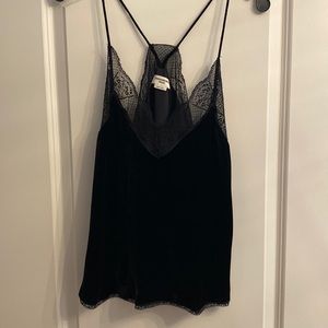Zadig & Voltaire Black Velvet Cami